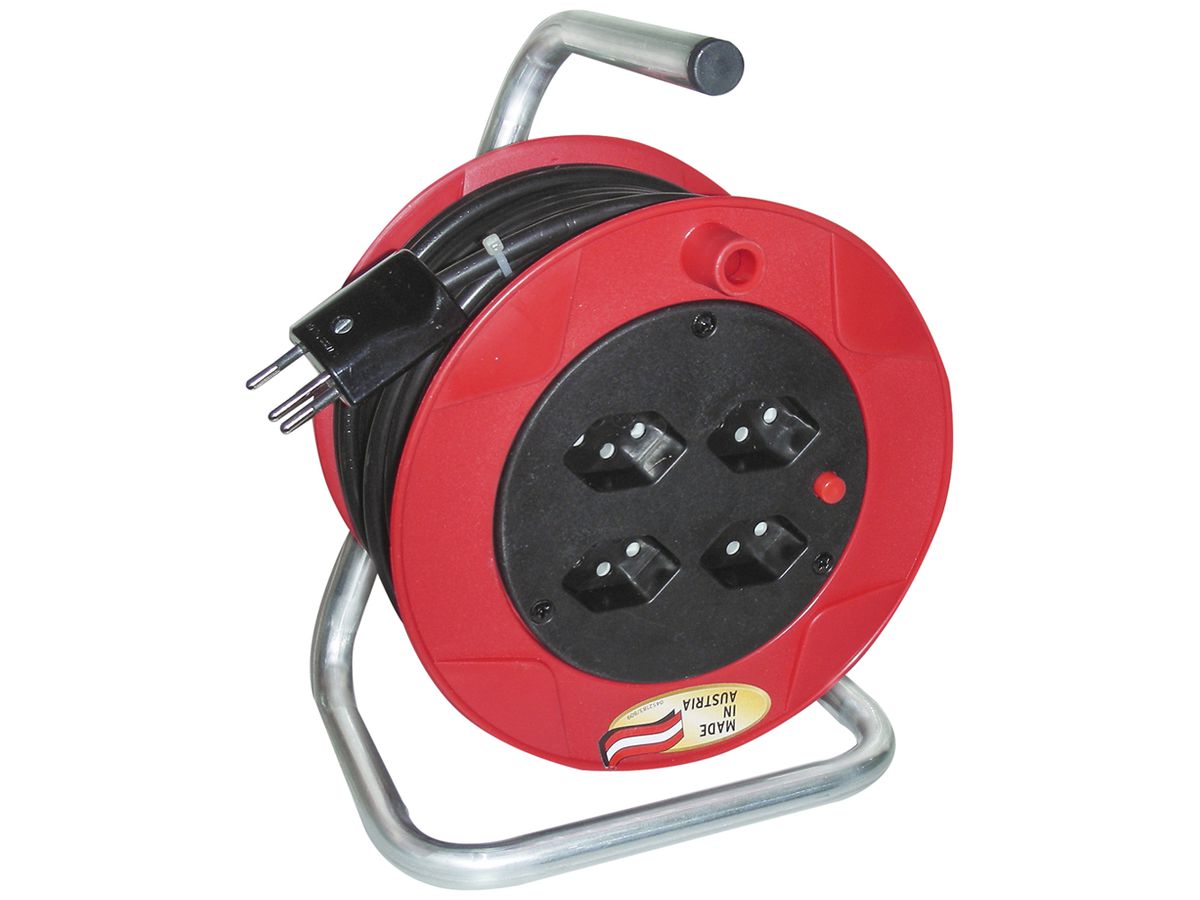 Kabelrolle BAT ST 180 Ø180mm 4×T13 20m H05VV-F 3×1mm² sz