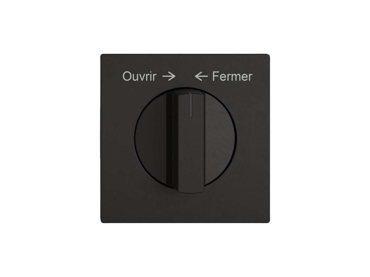 Montageset EDIZIO.liv SNAPFIX® f.Drehschalter m.Griff Ouvrir → ← Fermer sz