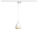 Pendelleuchte SLV PARA CONE 14 GU10 35W mit 3-Phasen-Adapter IP20 weiss