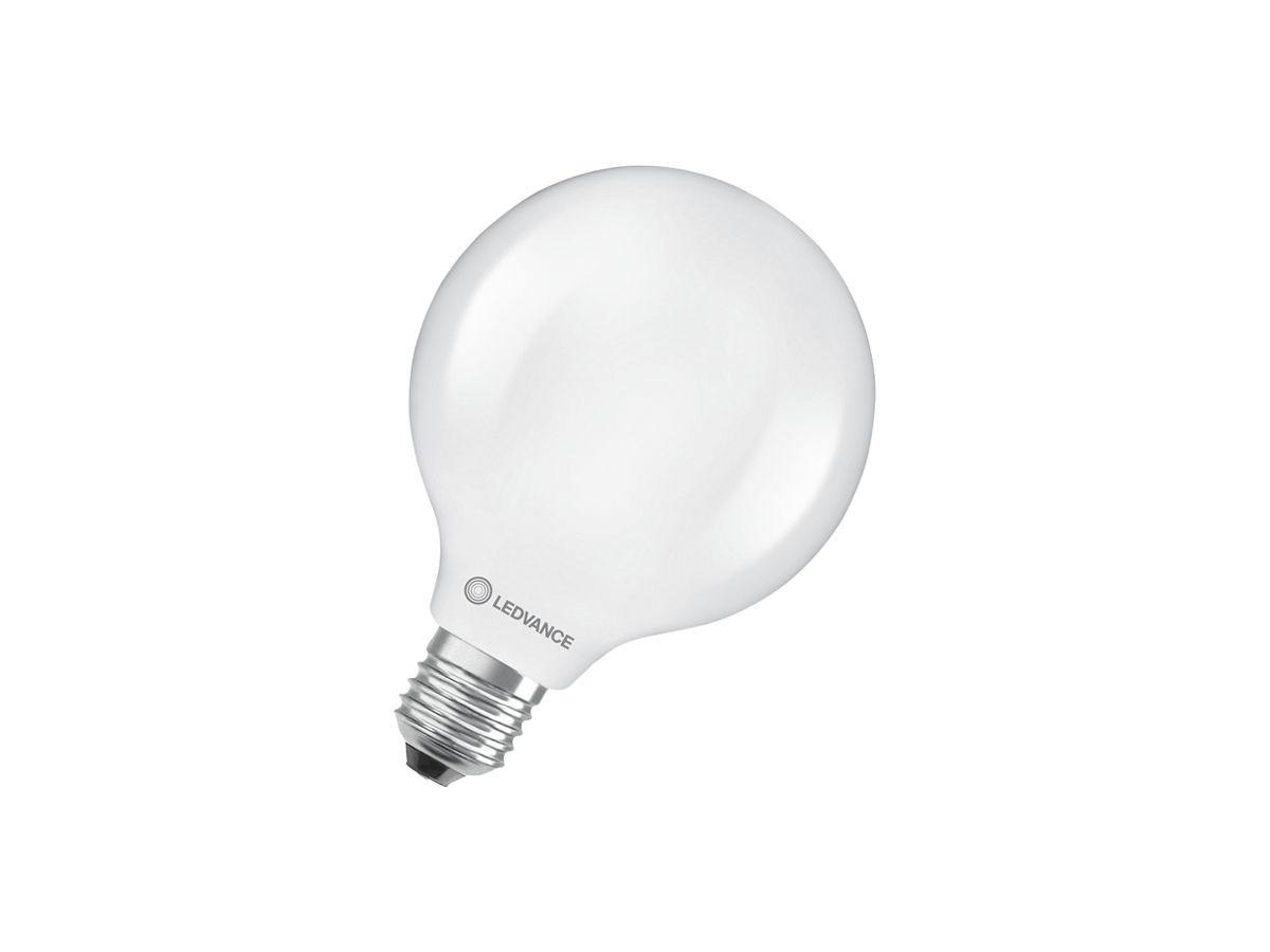 LED-Lampe LEDVANCE CLASSIC GLOBE E27 3.8W 4000K mattiert 300° Ø95×135mm