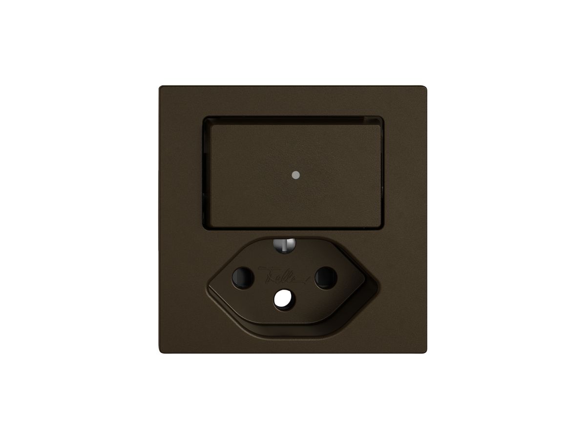 Montageset EDIZIO.liv SNAPFIX® f.Kombi.T13 1 Knopf m.Frontlinse Shutter br
