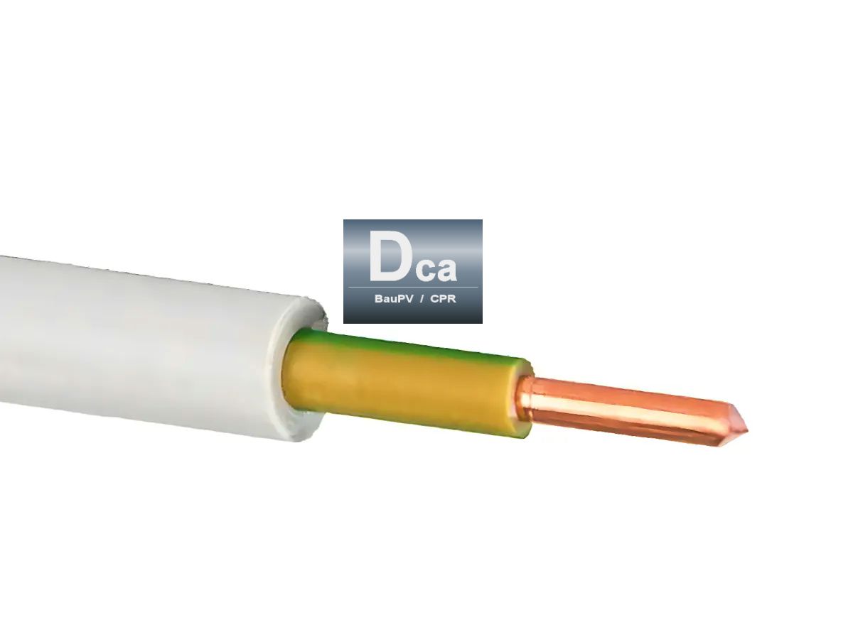 FE0 1x6mm² PE Dca grau - Dca, s2 d2 a2