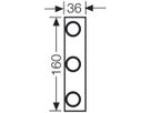 Sicherungselement D-Sicherung D0…2, 3P 63A Hensel ENYSTAR