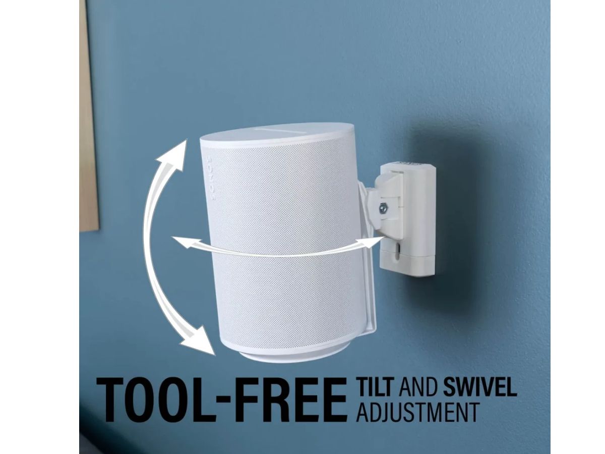 Wandhalter für Sonos Era 100 weiss - Sanus WSWME11-W2