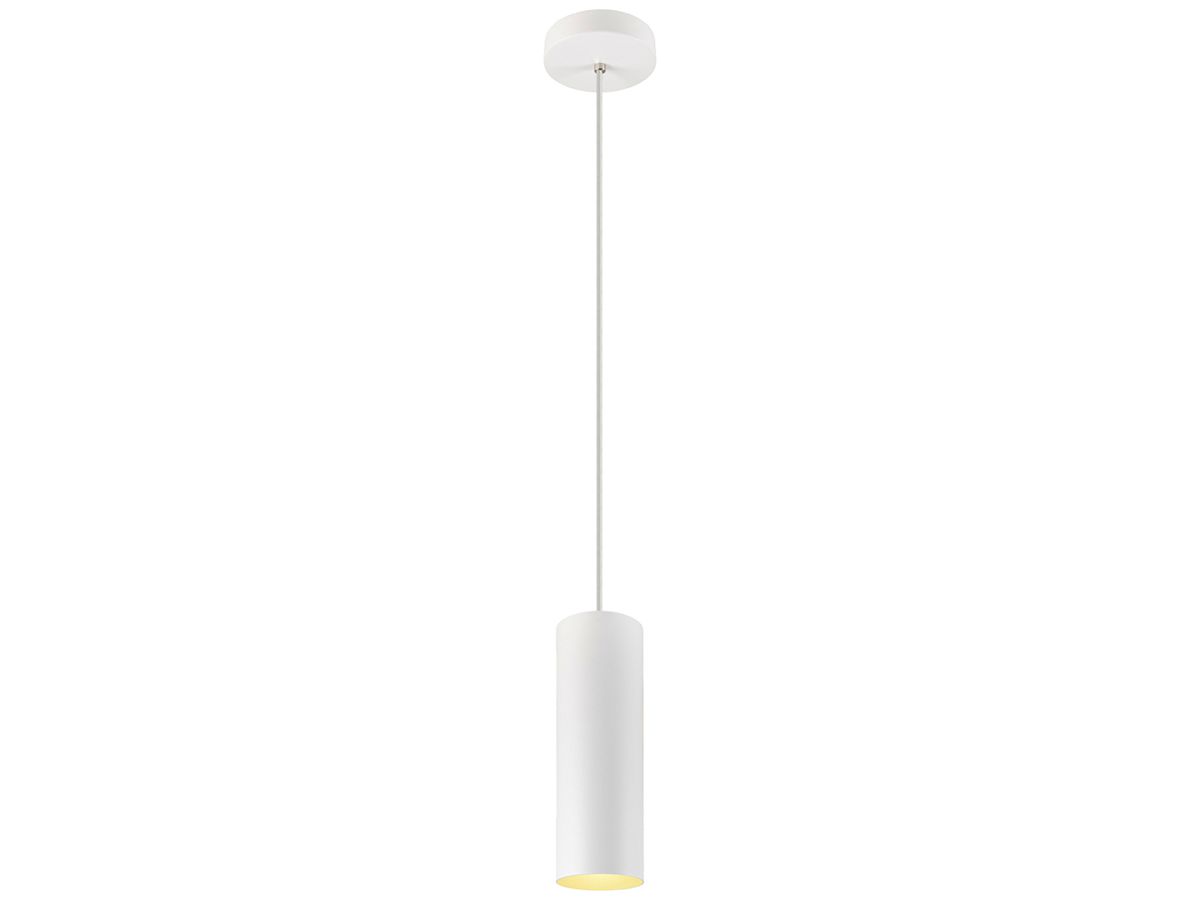 Pendelleuchte SLV ENOLA E27 1×50W DIM Ø100×320mm weiss