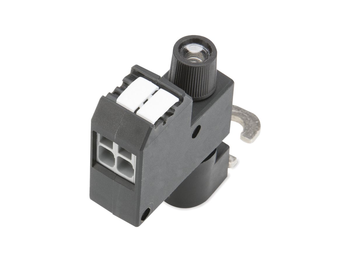 Potentialabgriff WAGO M8-Befestigung, mit Sicherung 400VAC 2A 0.2…6 mm²