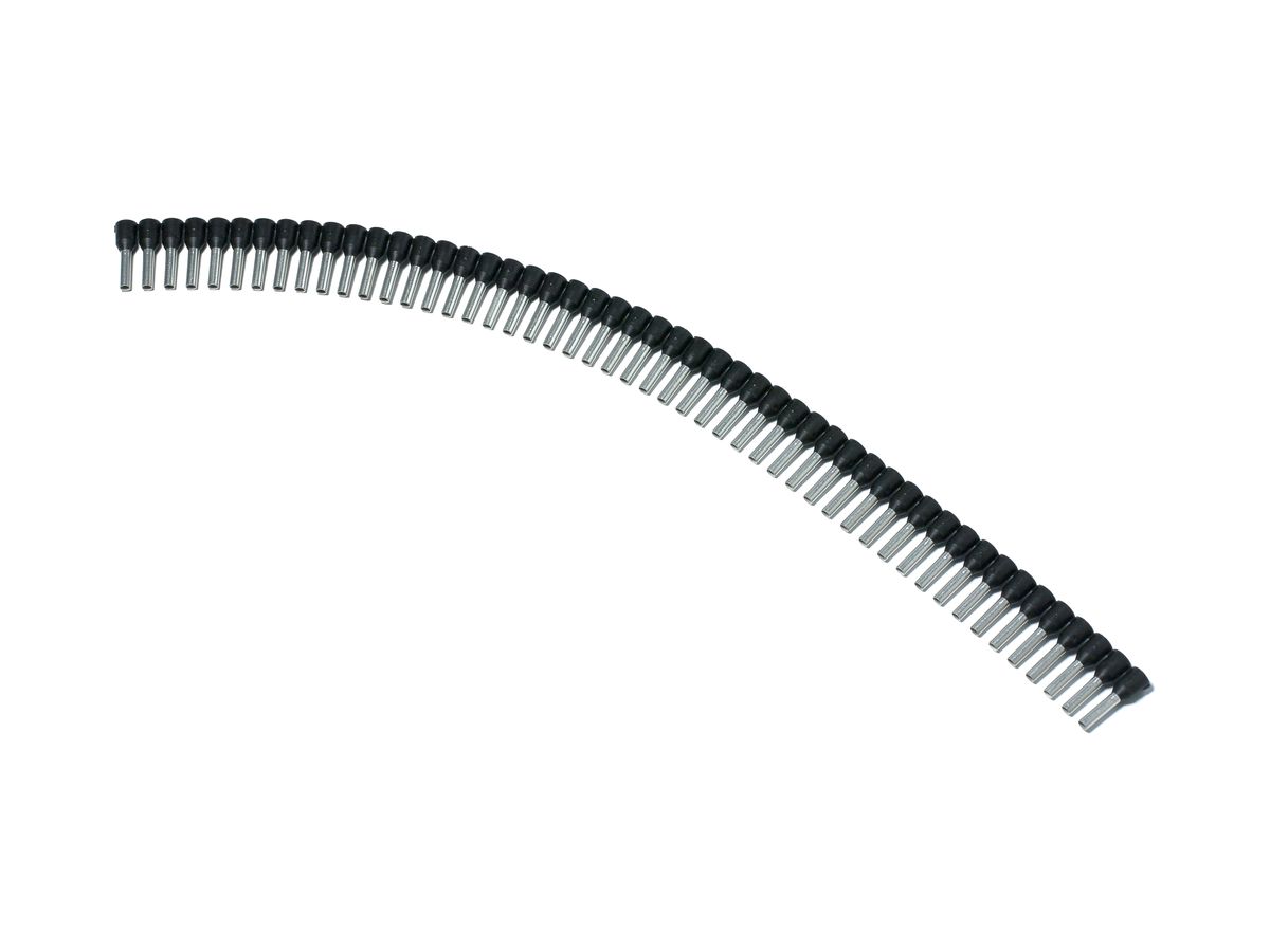 Aderendhülsen-Band für Stripax plus 1.5mm²/8 schwarz