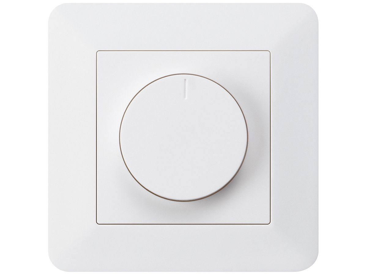 UP-Drehdimmer kallysto.trend Phasenanschnitt 20…500VA weiss
