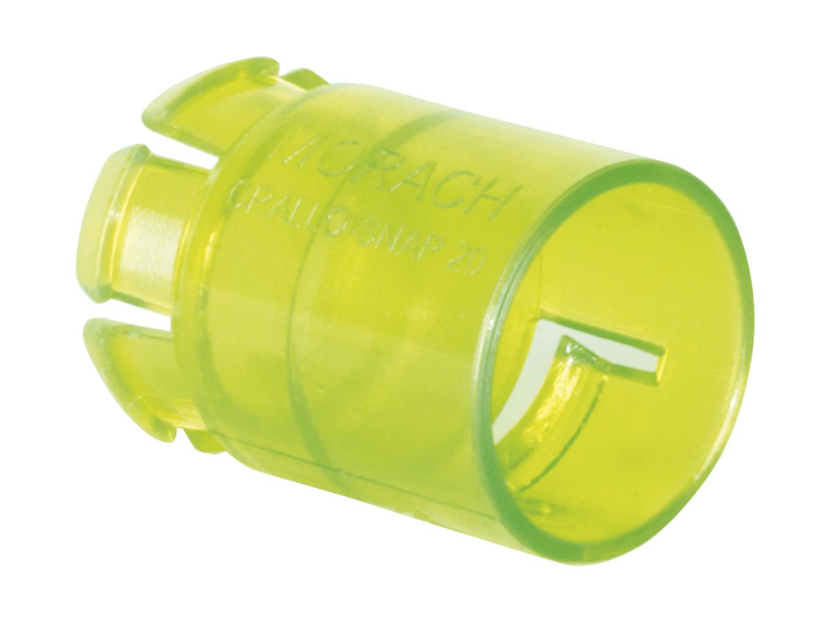 Anschlussadapter MT M20 Crallo-Snap 1…5mm transparent-grün