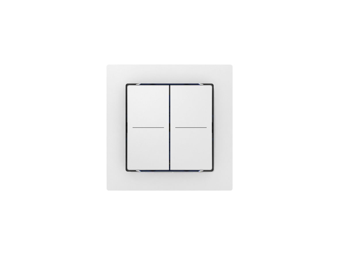 Tastsensor ABB Sidus KNX Basic Typ-E, 2/4, weiss