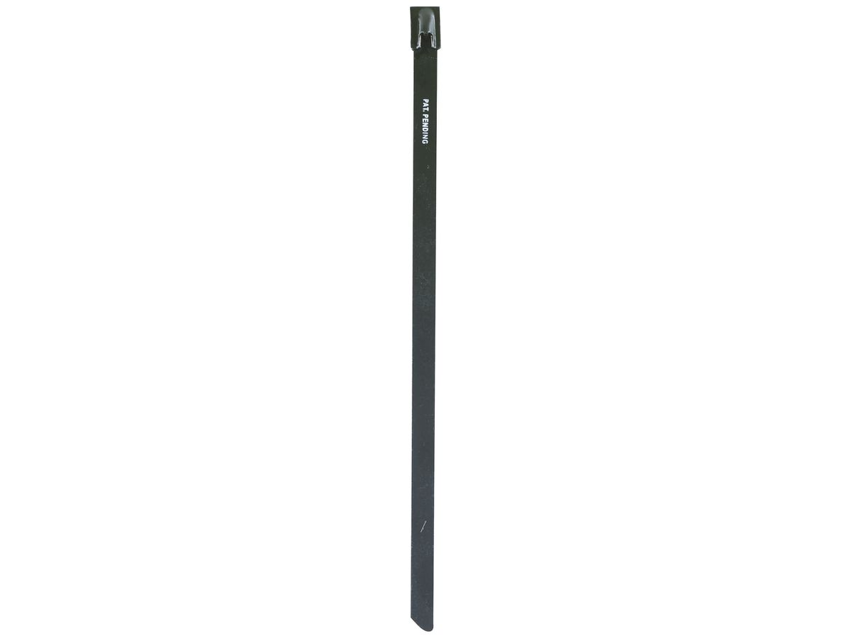 Kabelbinder CIMCO aus Edelstahl AiSi 316 7.9×680mm max.Ø203mm 1200N schwarz