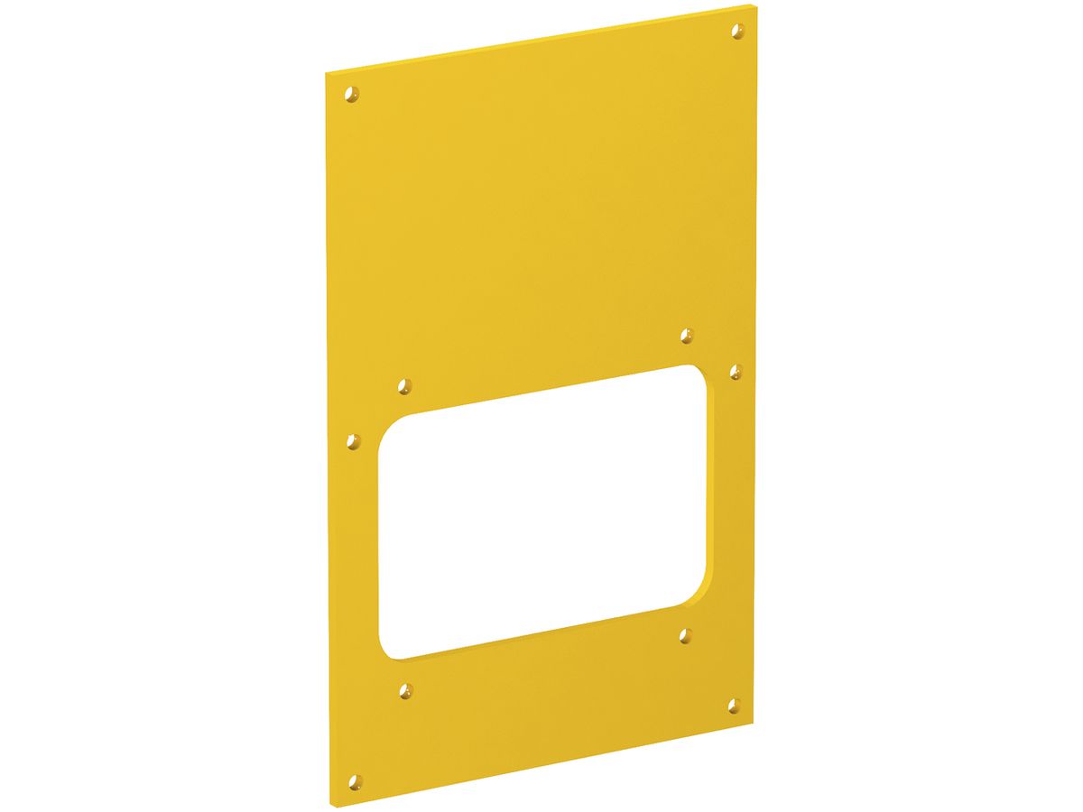Abdeckplatte Bettermann Schutzeinrichtung 160×105mm, PVC, gelb