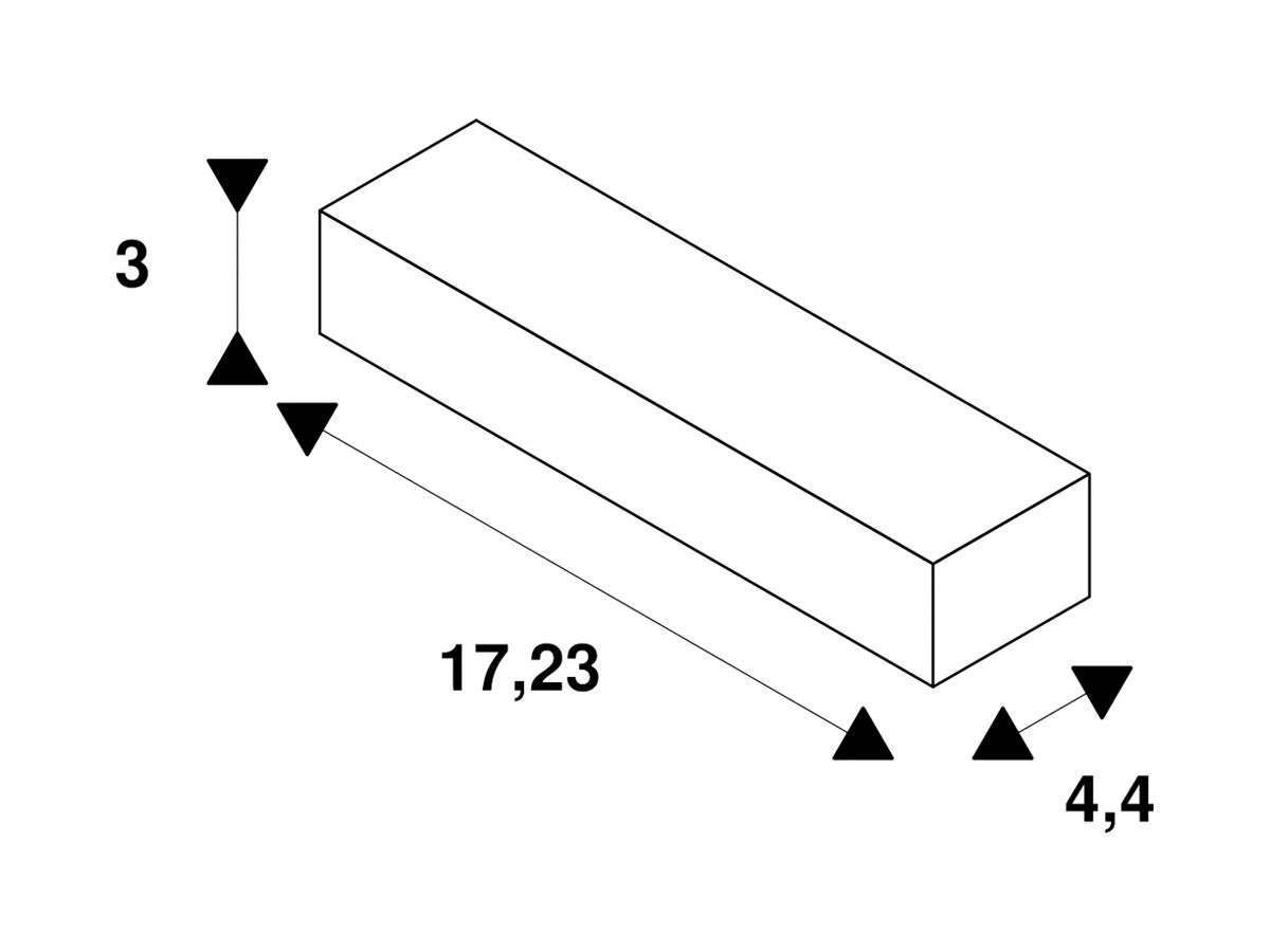 LED-Betriebsgerät SLV 26.6…39.9W 27…38V 700…1050mA DIM 172.3×44×30mm