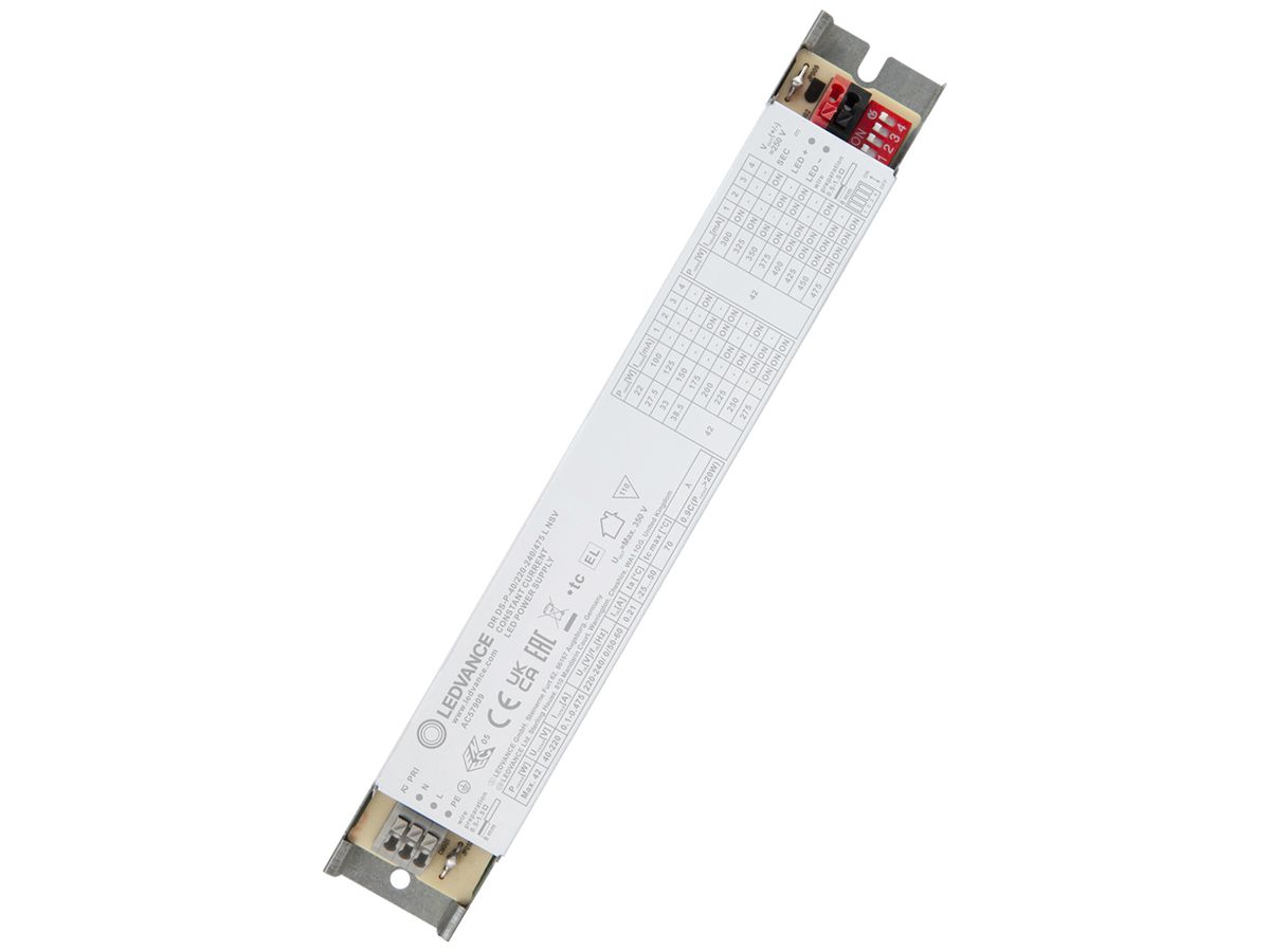 LED-Betriebsgerät LEDVANCE DR DS-P 22…42W 40…220V 100…475mA ON/OFF