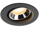 LED-Downlight SLV NUMINOS MOVE XS 6.9W 950lm 3000K WB DALI Ø68 sz/cr