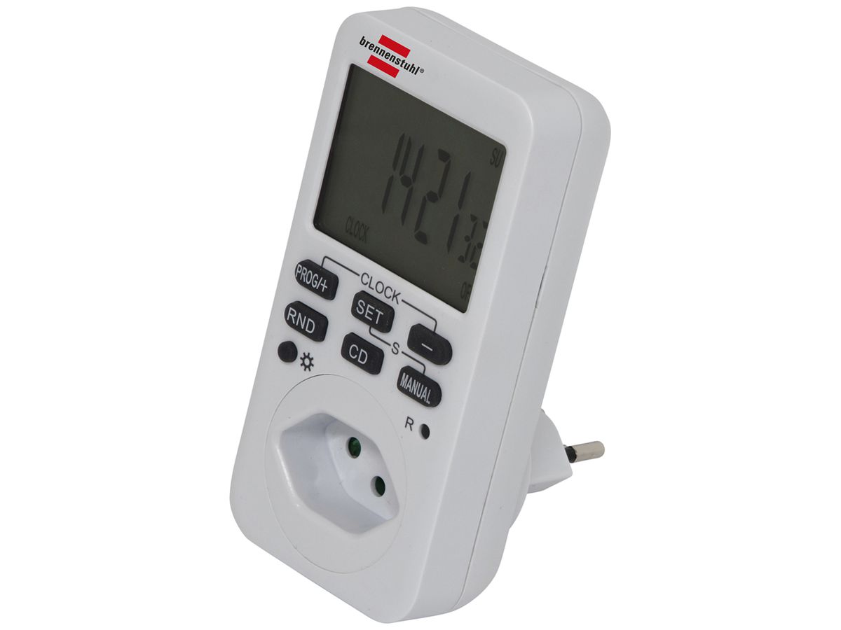 Steckdosen-Schaltuhr Brennenstuhl Comfort-Line 1×T13 10A 230V