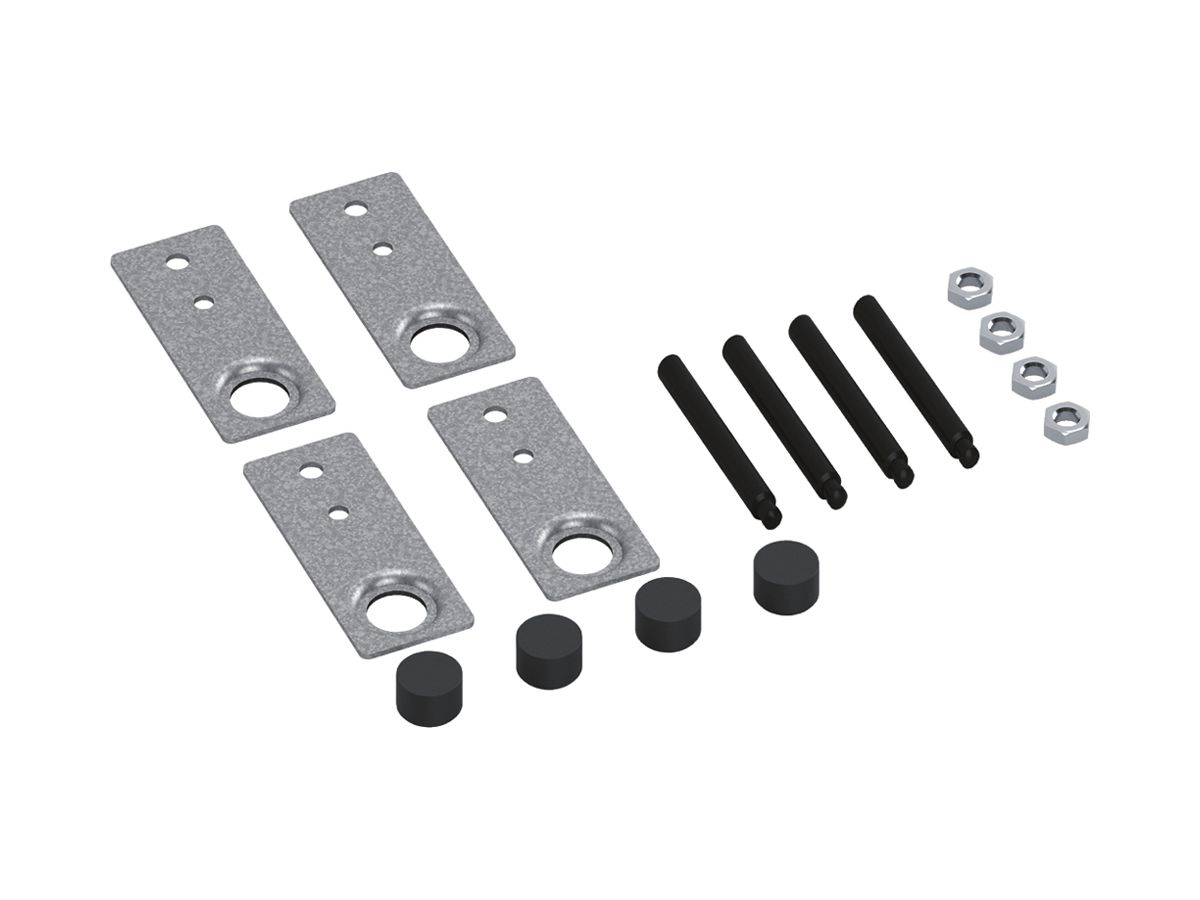 Nivellierset Hager Länge 65mm für nivellierbare Schwerlastkassette