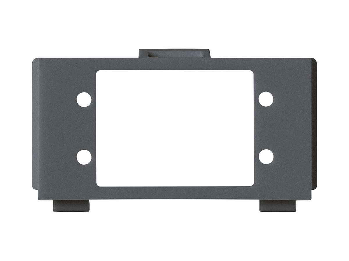 Multimedia-Modul M3 LWL leer für 2×SC Duplex KAL anthrazit