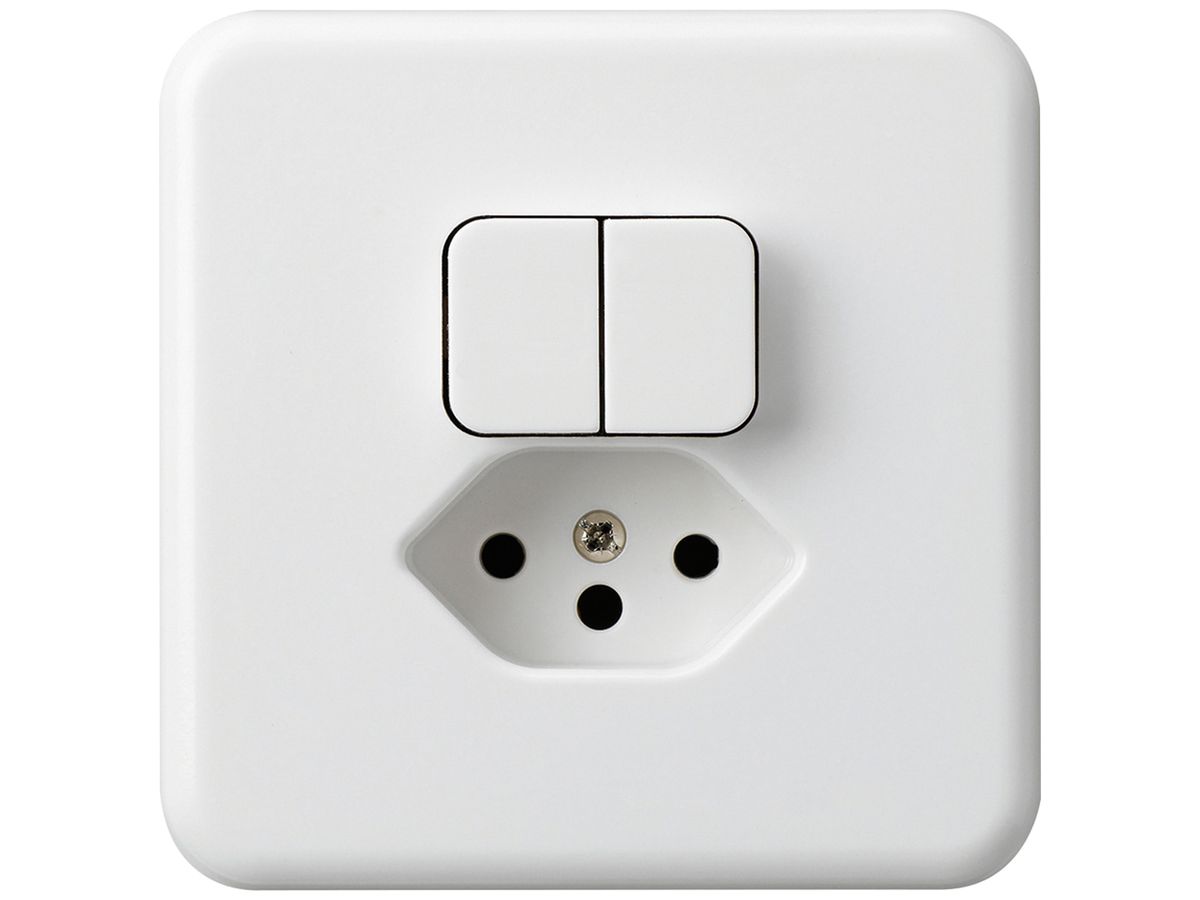 UP-Kombination basico 3+A-R/1L+Typ 13 weiss für BOMI