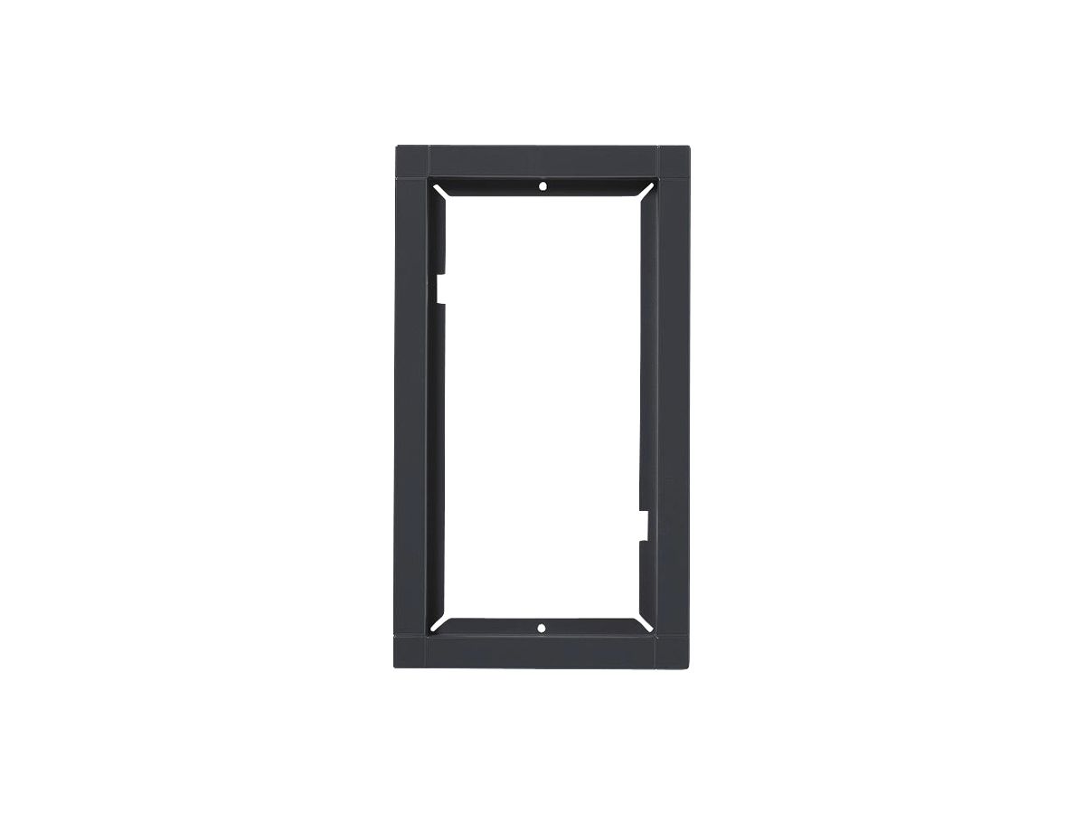 Kombirahmen Siedle, aus Polycarbonat lackiert, 231×131×15mm, anthrazit