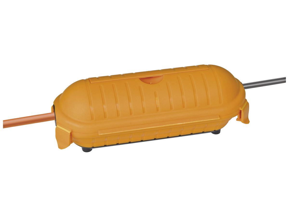 Kabelschutz-Box Brennenstuhl Safe-Box Ø90×215mm IP44 orange
