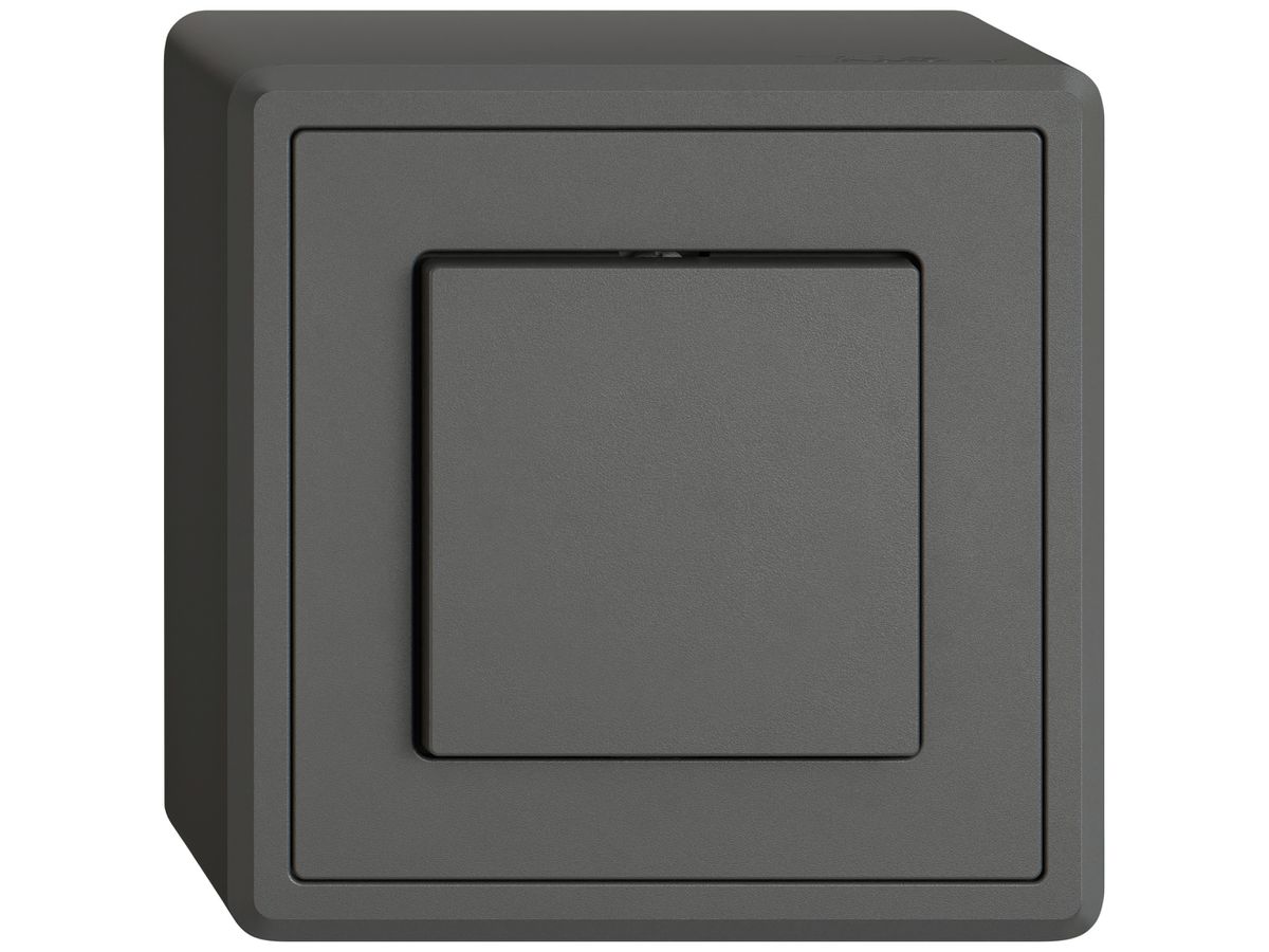 AP-Druckschalter EDIZIO.liv SNAPFIX® Aus/Wechsel 3/1L dgu