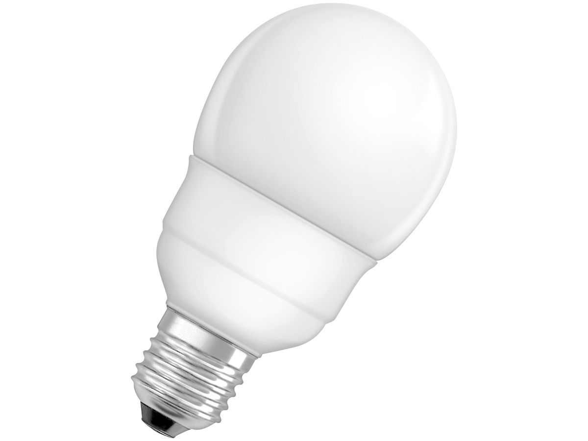 Fluokompaktlampe Dulux E27 11W 240V, Pro Mini Ball 825