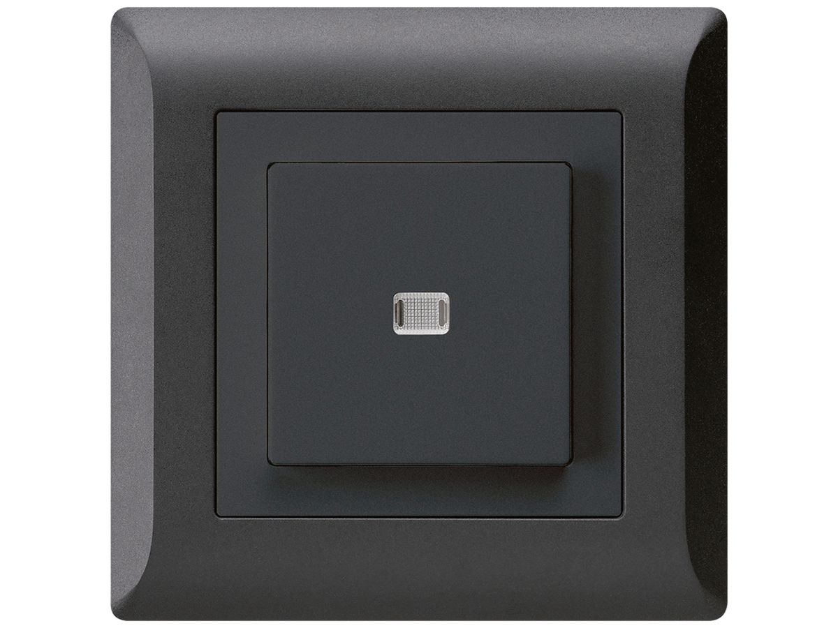 UP-Leuchtdruckschalter kallysto.line 3/2L schwarz