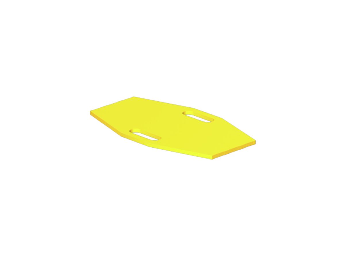 Kabelmarkierer Weidmüller MultiCard SFX für Ø7…40mm 24×9mm Polyurethane, gelb