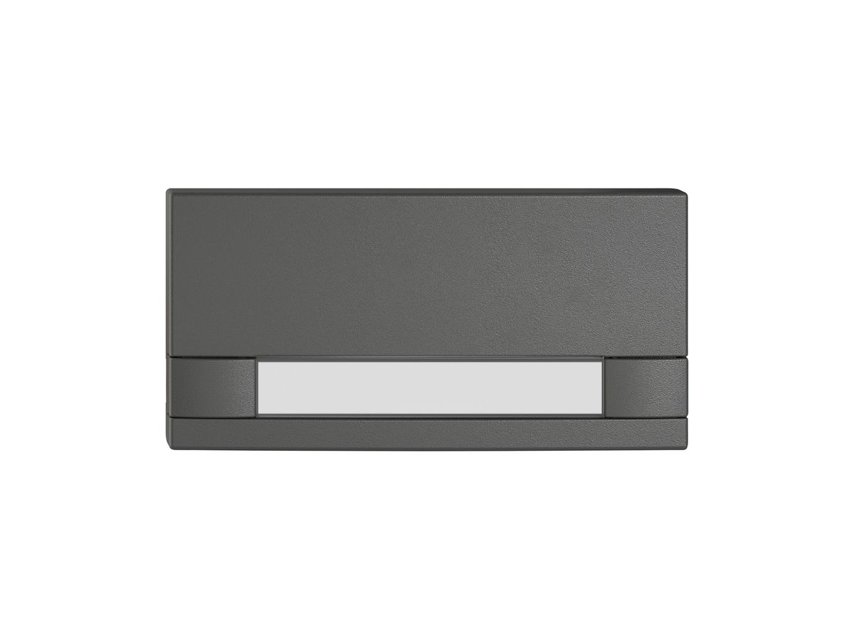 Taste 1/2 EDIZIO.liv KNX&UNI m.SNAPFIX® o.LED m.Papiereinlage 2-Tastenb.dgu