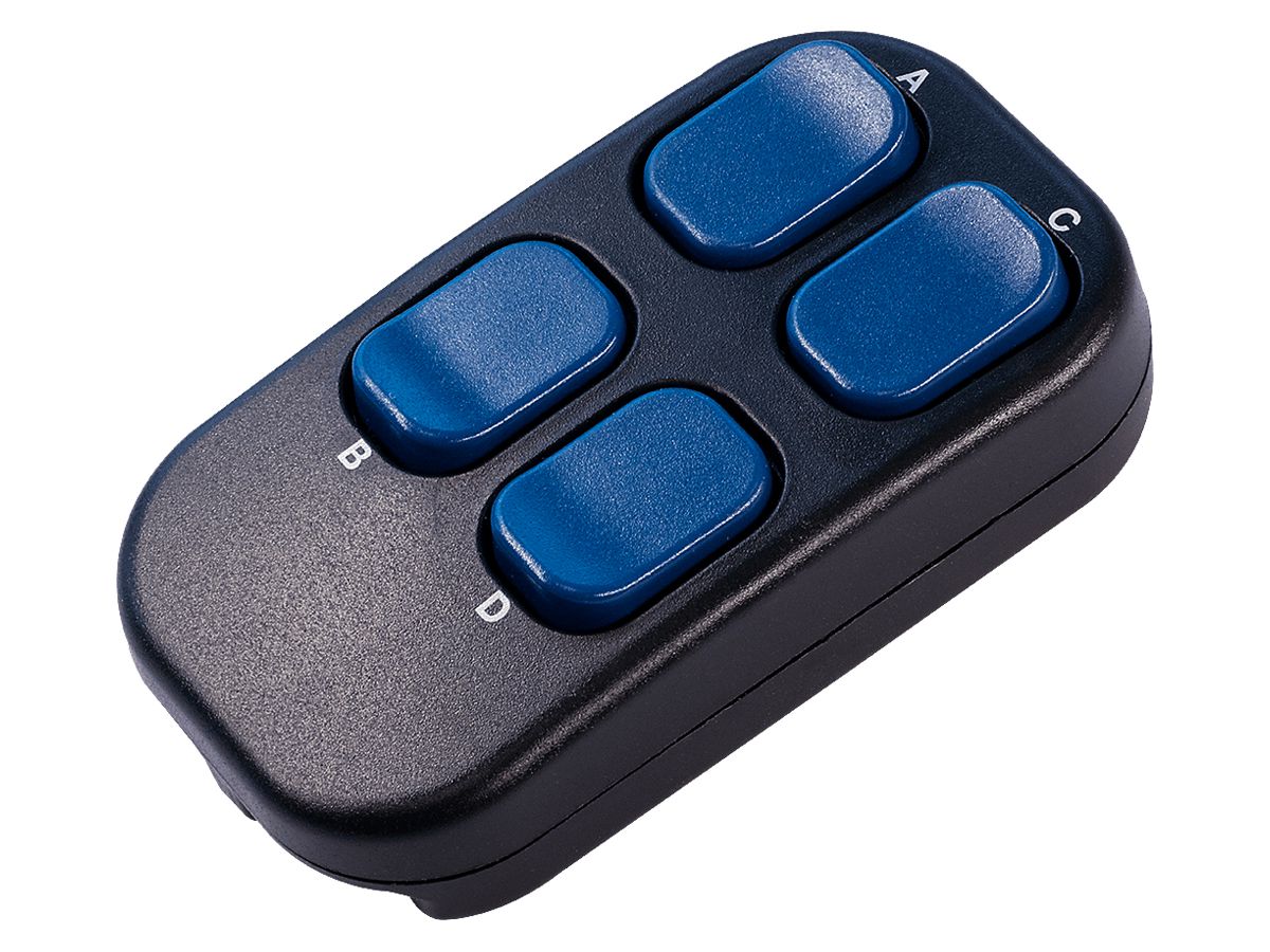 Handsender ALADIN Mini II EnOcean 4-Kan anthrazit/blau
