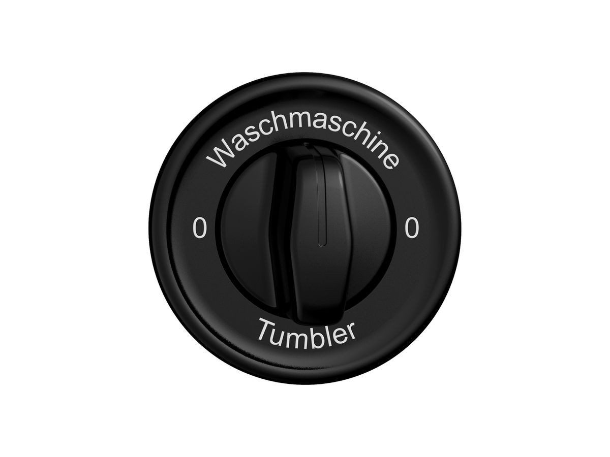 Montageset STANDARDdue SNAPFIX® f.Drehschalter m.Griff 0-Wasch-0-Tumb sz