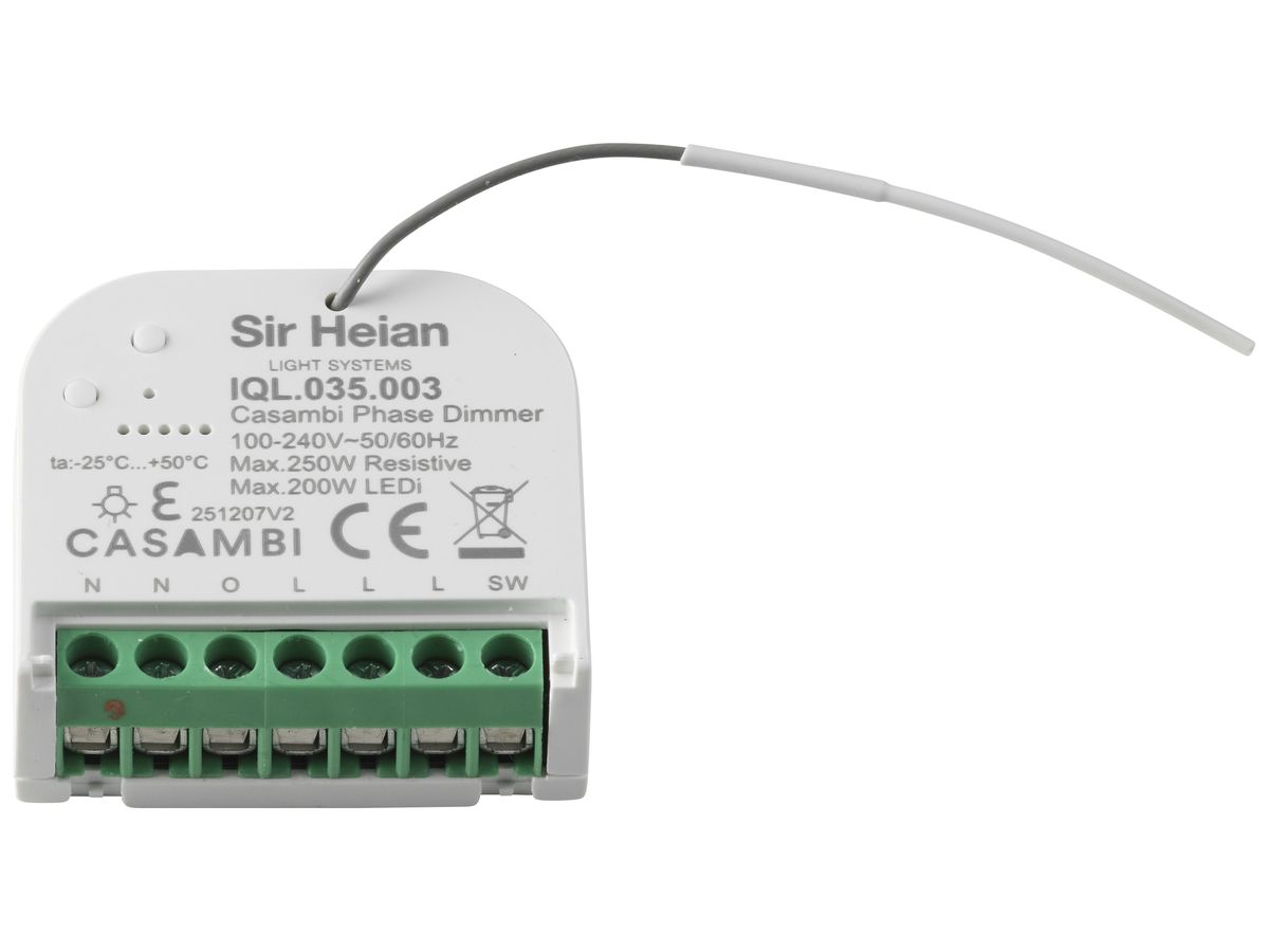 Funkmodul Sir Heian CASAMBI IP20 IN:100…240V DIM 42×38×16mm