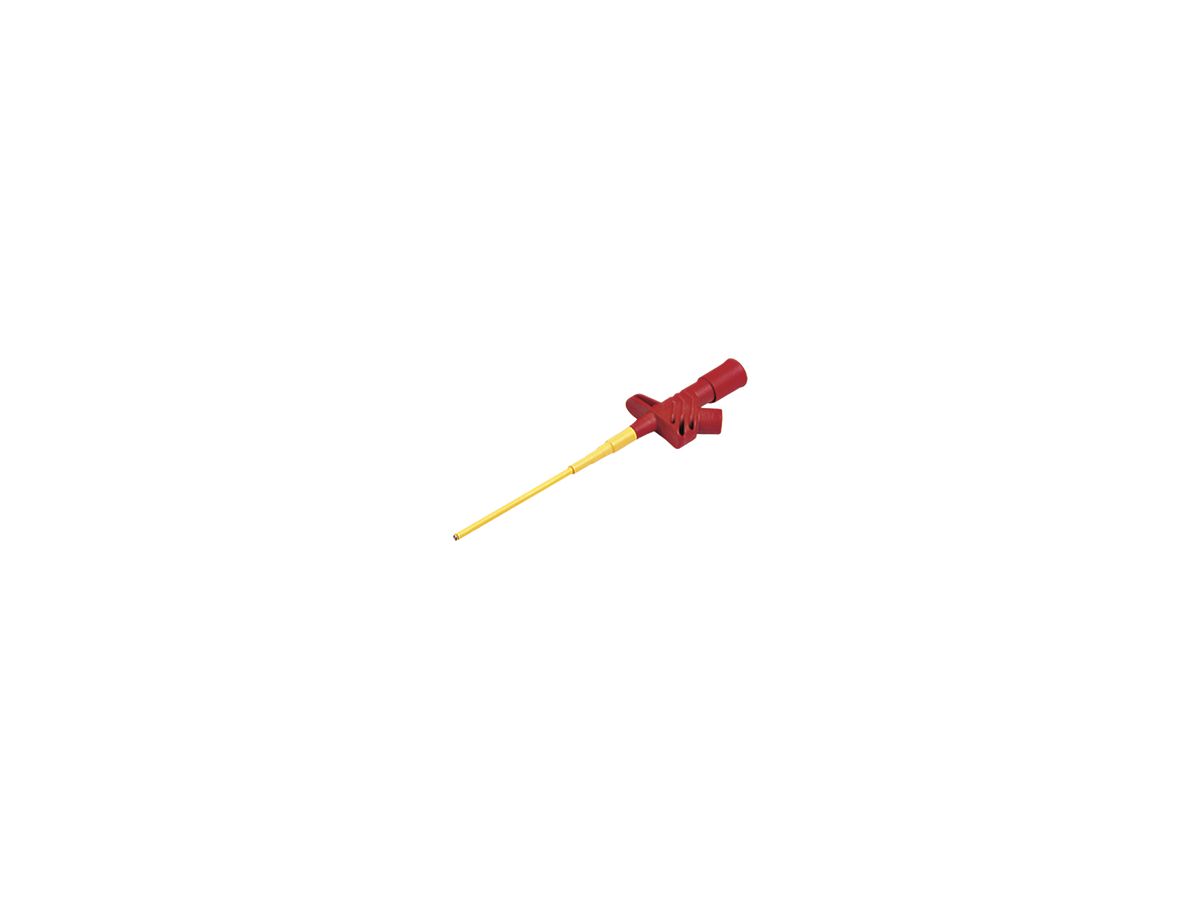 Sicherheits-Klemmprüfspitze KLEPS 2600, 4mm System, rot