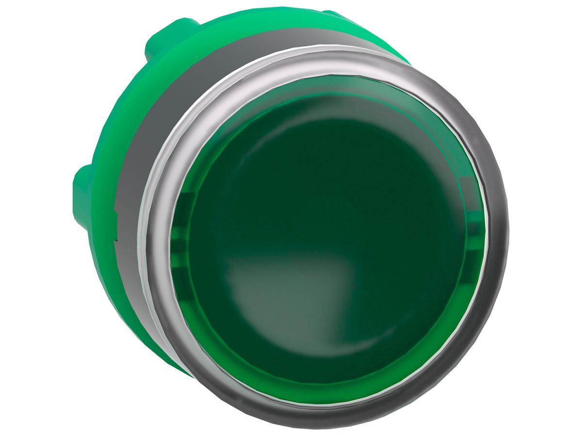 Leuchtdrucktastervorsatz Harmony XB5 gn Ø22.5mm flach