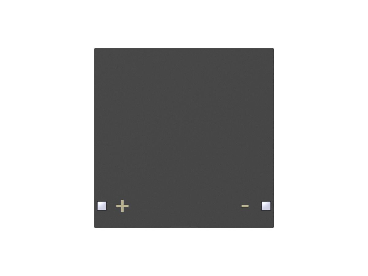 Taste SIDUS 1/2f zu Tastsensor mit Aufdruck +/-, anthrazit