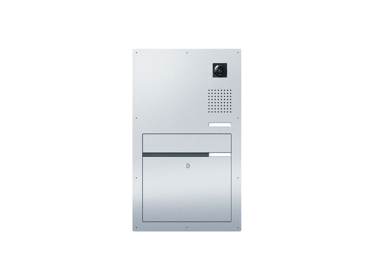 Briefeinwurfklappe Video Siedle Classic Bus 1 Kamera 12VAC 782×466×290mm IP54