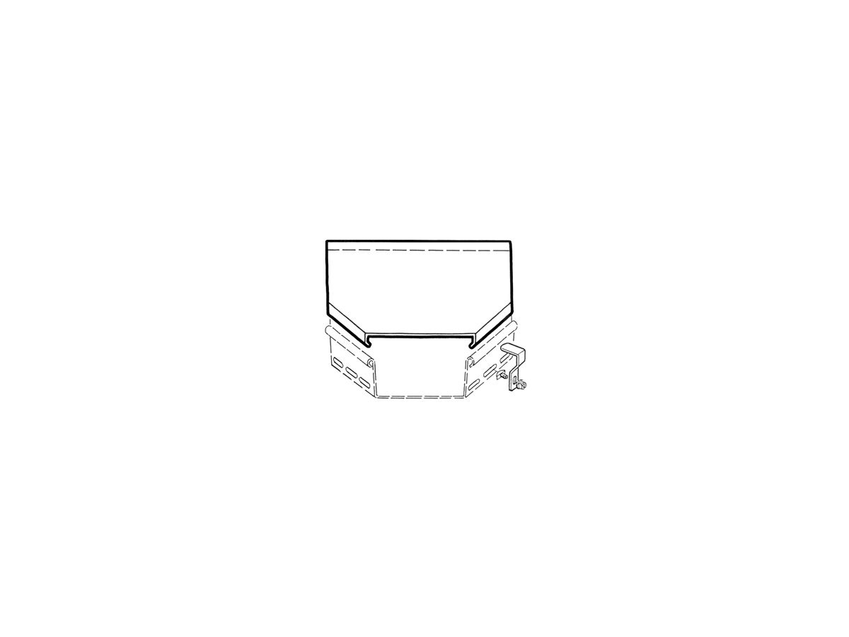 Deckel Lanz für T-Stück 600×110mm ZMA