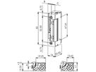 Türöffner BSW B3000--L, 22…48VUC, stromlos geschlossen, Radiusfalle