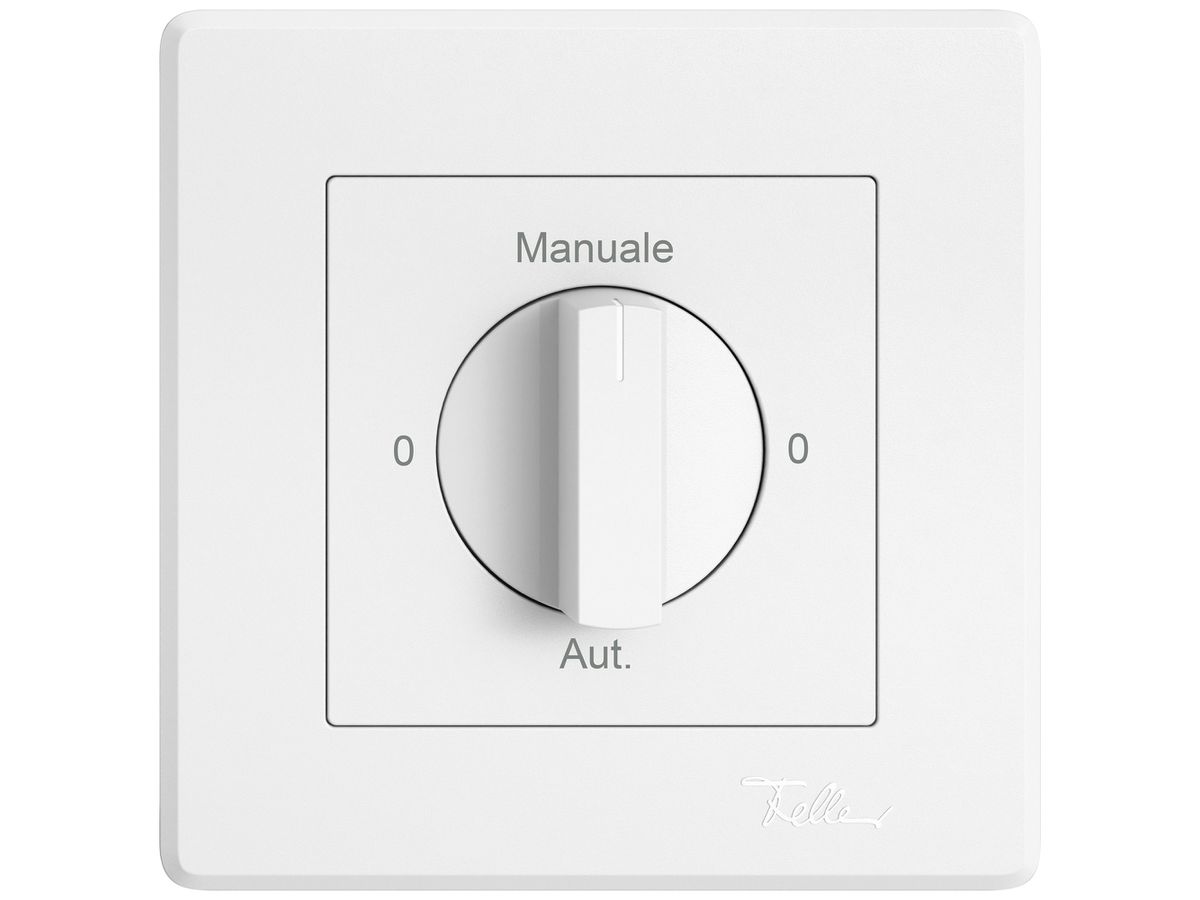 UP-Montageset EDIZIO.liv SNAPFIX® f.Drehschalter m.Griff 0-Man-0-Auto (I) ws