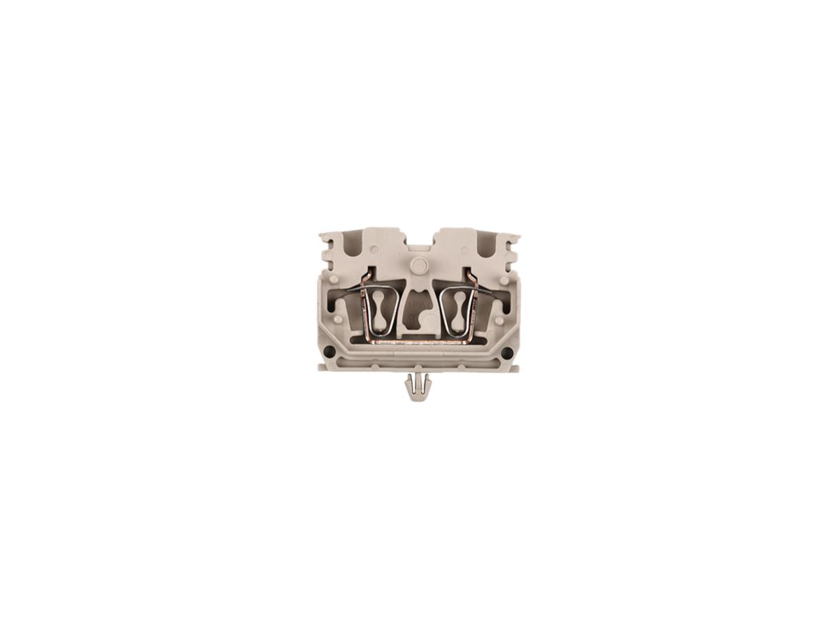 Durchgangs-Reihenklemme Weidmüller ZDUB RC Zugfeder 2.5mm² beige