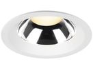 LED-Downlight SLV C 150 20W 2250lm 930 IP54 WB DALI Ø176mm weiss
