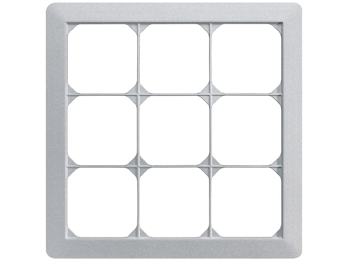 UP-Abdeckrahmen kallysto.trend 3×3 arktis 214×214mm