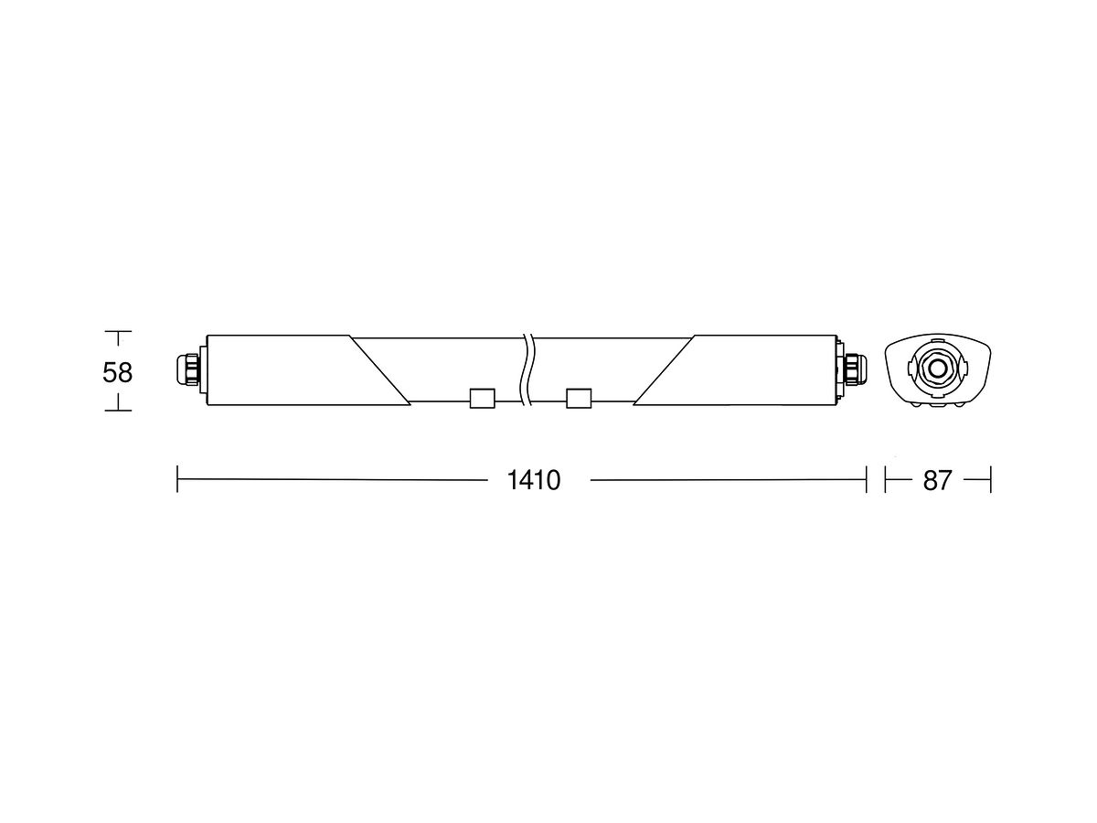 LED-Feuchtraumleuchte Steinel RS PRO 5100 SC 5C 30W 4200lm 4000K IP66