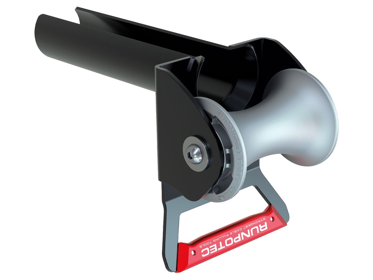 Kabelumlenkrolle Runpotec Ø90mm Ø50mm 4500kg Aluminium