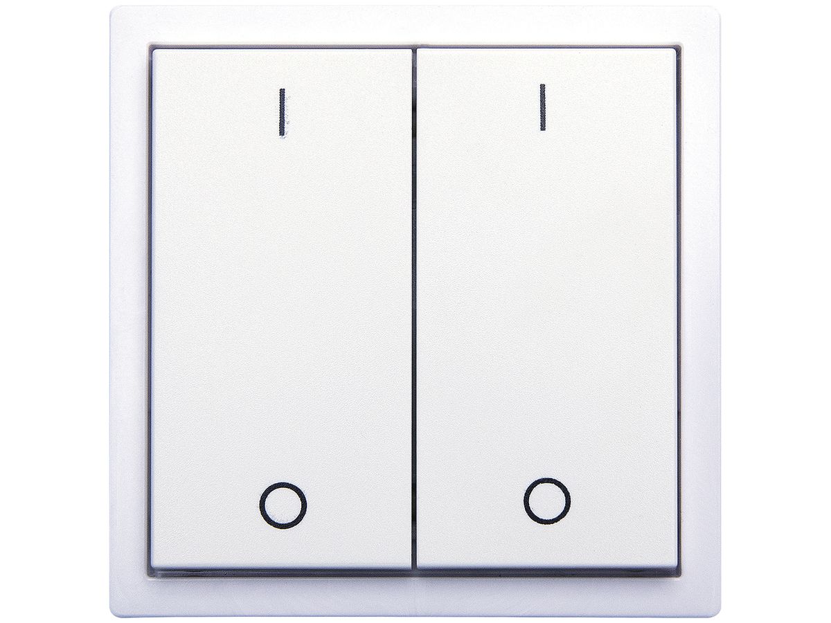 AP-Funktaster ALADIN Turo, EnOcean, 4K/2T, I/O, batterielos, weiss