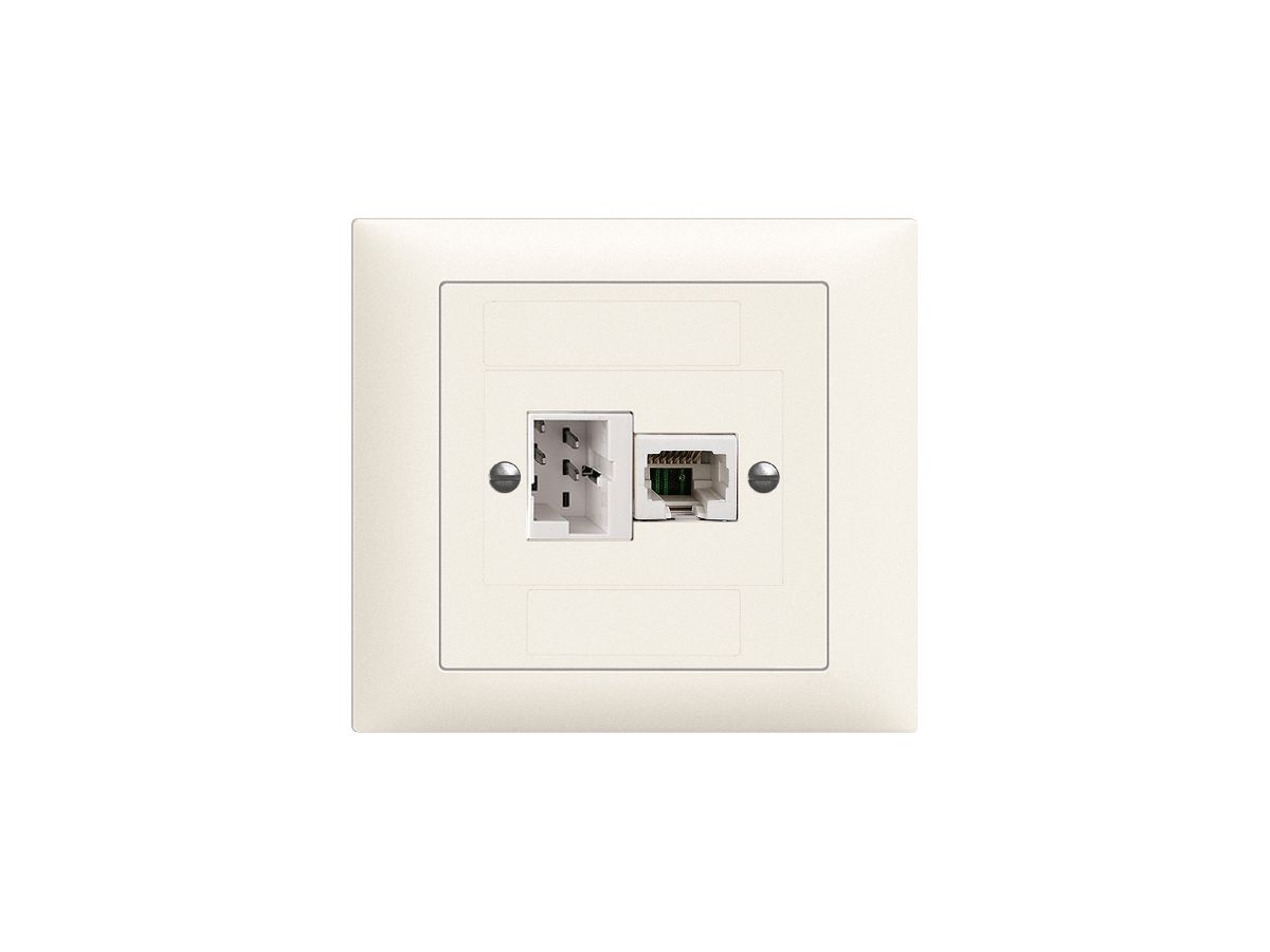 EB-Dose xDSL RJ45/TT83 weiss ITplus EDIZIOdue mit Filter