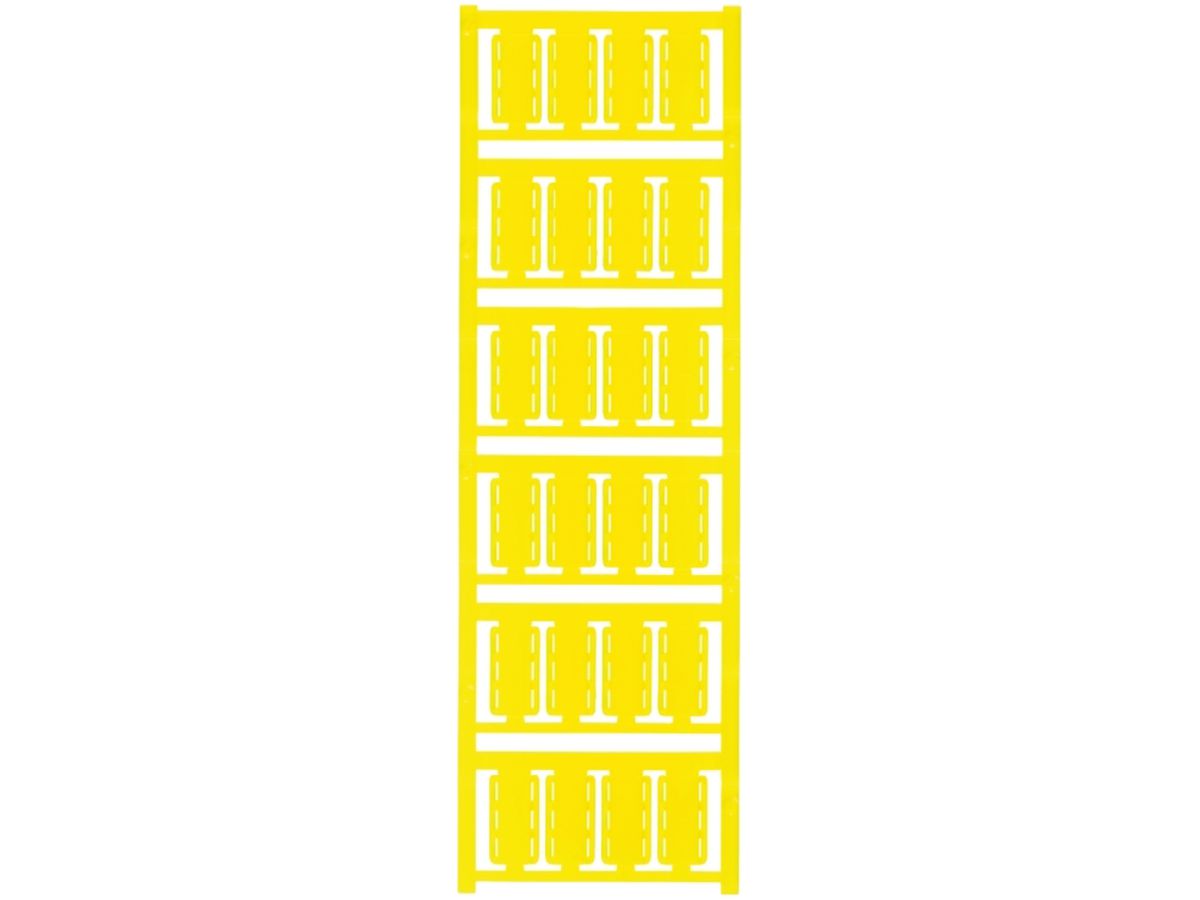 Kabelmarkierer Weidmüller MultiCard SFX für Ø7…40mm 24×9mm PA66 gelb