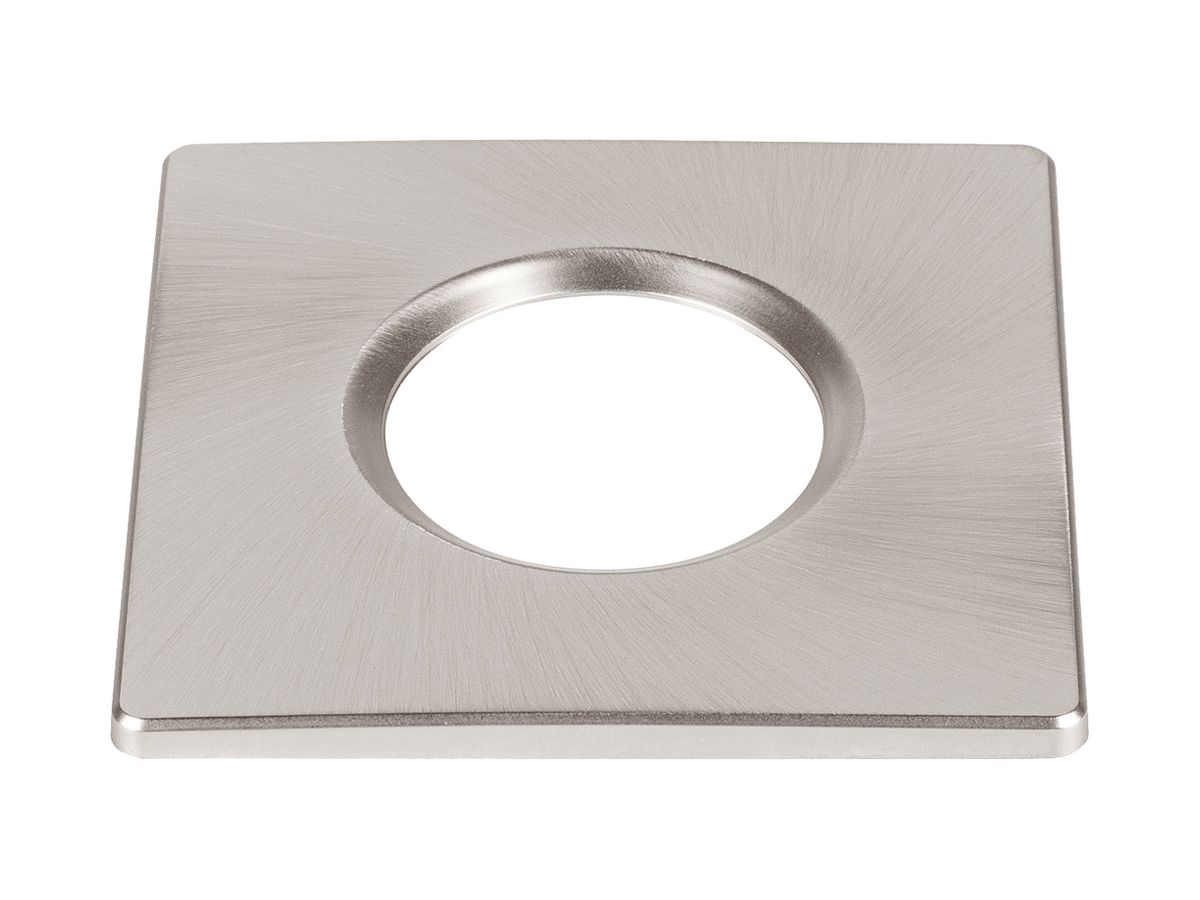 Abdeckung SLV UNIVERSAL IP65 Kunststoff 88×88×5.5mm Aluminium