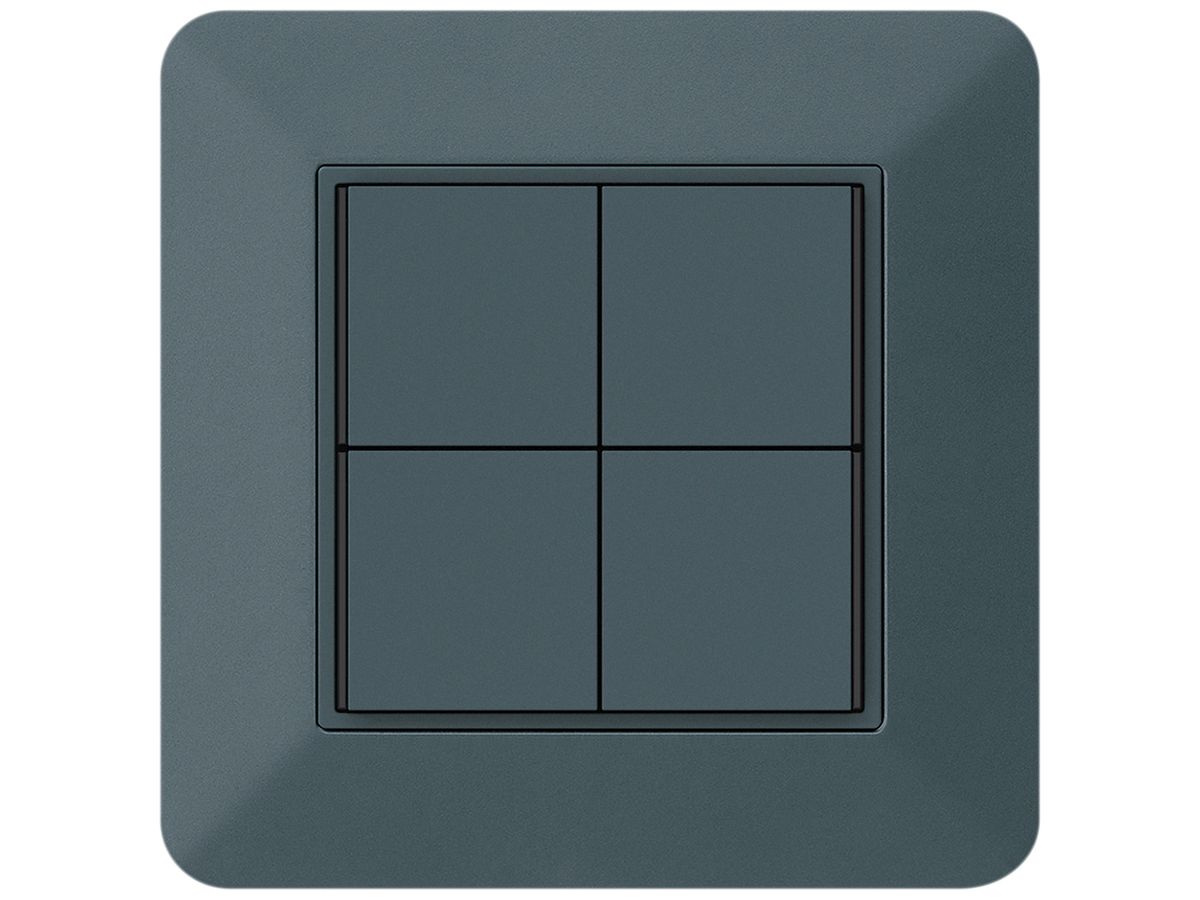 UP-Taster KNX KTR 4×Tasten 4×Betätigungspunkte LED anthrazit